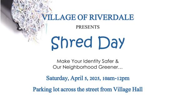 Village Of Riverdale presents Shred Day