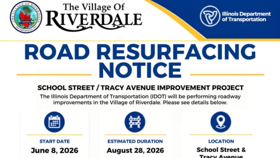 Road Resurfacing Notice